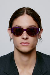 A.Kjærbede Winnie sunglasses purple transparent