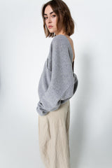 Unisex wool cardigan